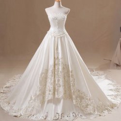 画像1: 日本未発売皇女ウエディングドレス結婚式花嫁衣装オーダーメイド 