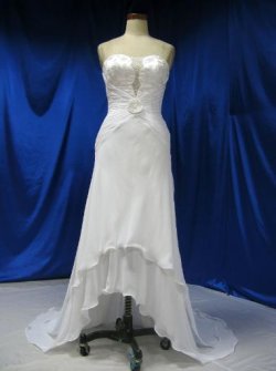 画像1: LJ高品質ウェディングドレス スレンダ マタニティ オーダー無料 海外　挙式　結婚式　