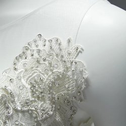 画像2: LJすっごい綺麗プリンセス高品質刺繍レースウェディングドレス