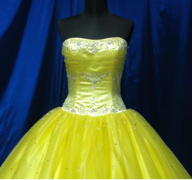 LJ高品質お色直しドレス黄色プリンセスお姫編みあげマタニティ 貸衣装より得！声楽舞台 合唱団