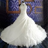 画像: LJ高品質ウェディングドレス7点アメリカンショルダーオーダー 海外挙式　結婚式お色直し多色