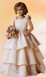 画像: LJ Littleプリンセス★薔薇 可愛い♪フリルライン♪子供ドレス♪オーダー無料