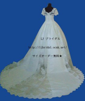 画像: LJブライダル★オーダー無料■即決■ウェディングドレス7点♪プリンセスS8067  