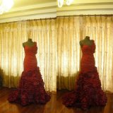 画像: LJオーダー無料マーメイド素敵パーティーカラードレスお色直し海外挙式　結婚式 前撮り 	
