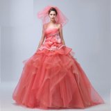 画像: LJ#赤系カラードレス#プリンセス#オーダーメイド#マタニティ＃マタニティ対応#本格結婚式ドレス
